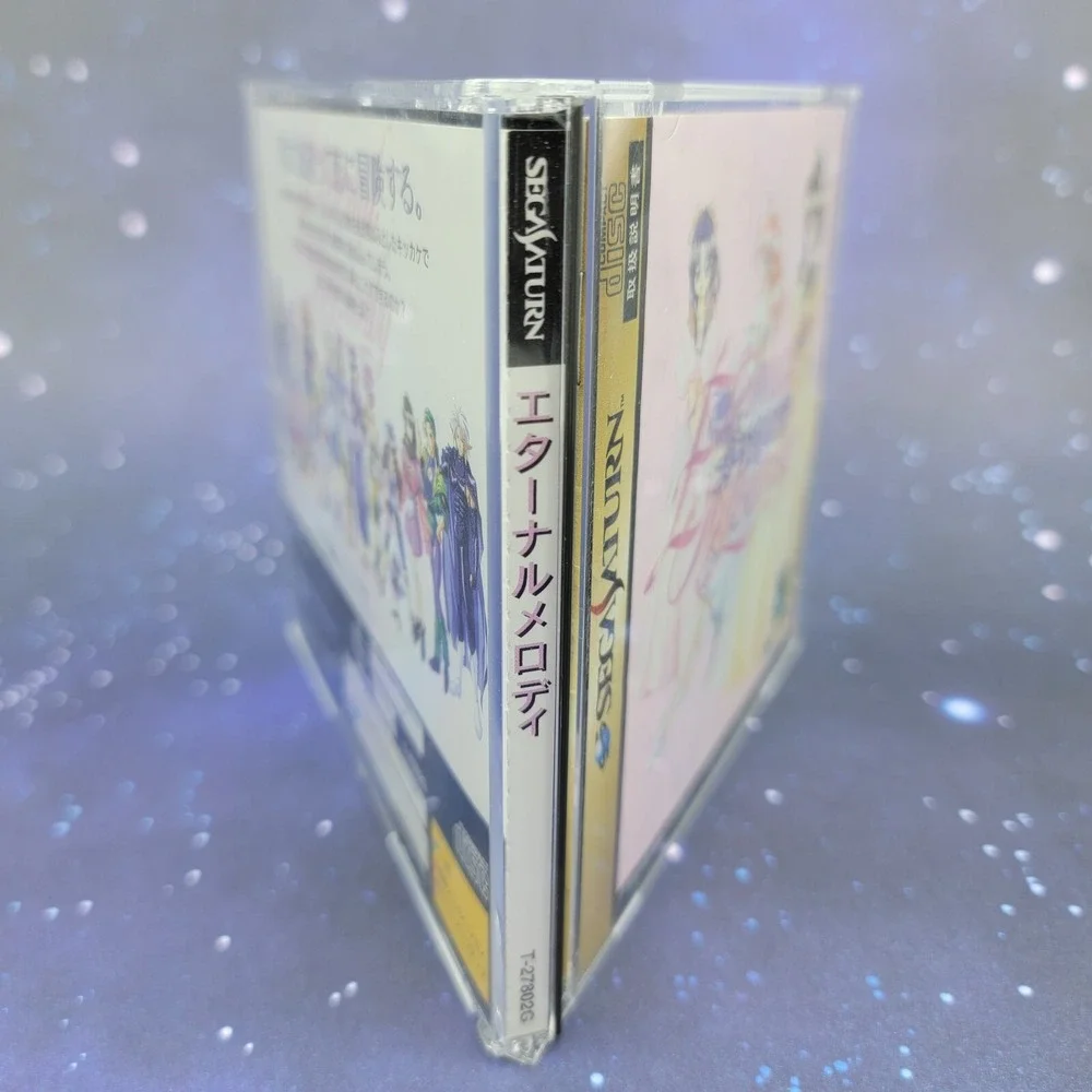 Eternal Melody (Sega Saturn) JAPANESE Video Game 0493‎ w/ Stickers